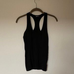tna black racerback tank